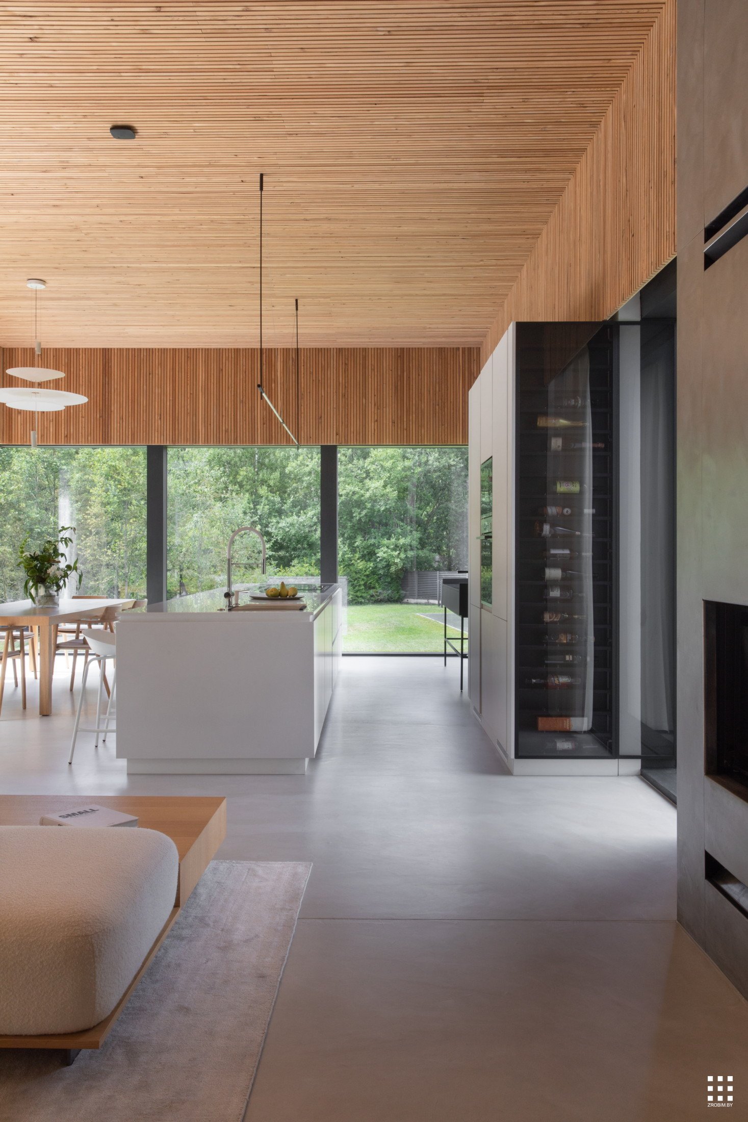 Дизайн дома MATSKI HOUSE INTERIOR от «ZROBIM architects»