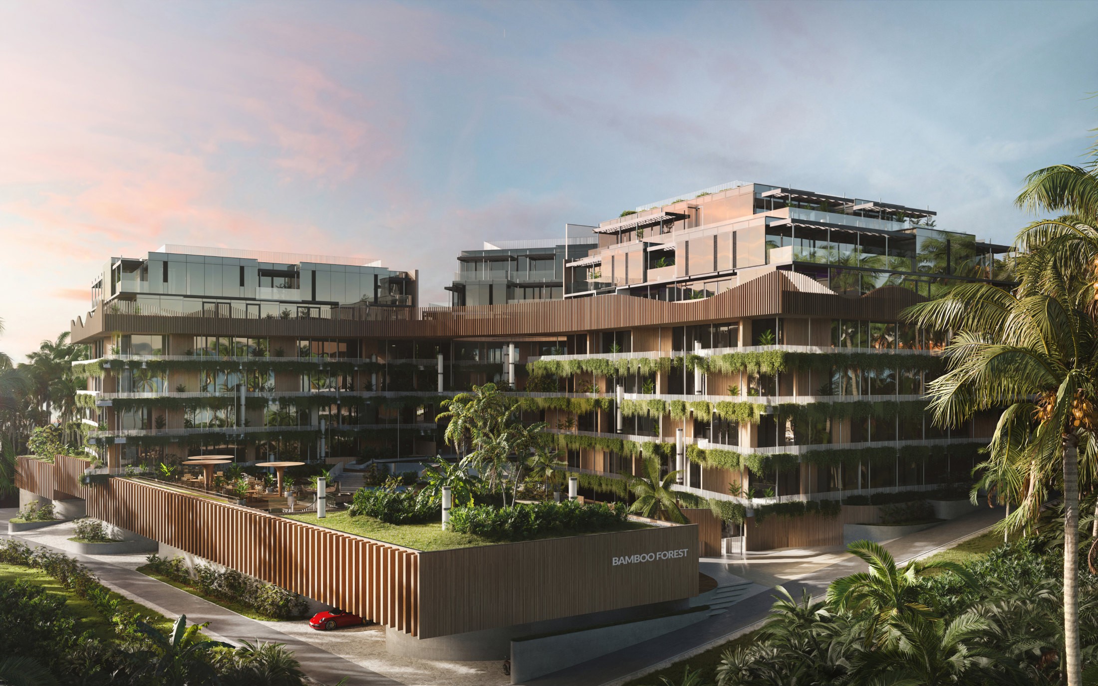 აპარტამენტების კომპლექსი BAMBOO FOREST
